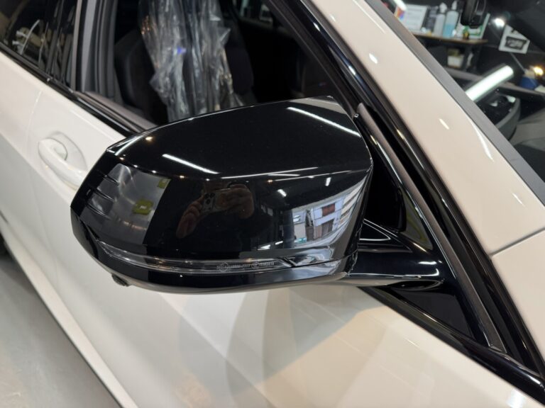 ダイヤⅡキーパー施工前の新古車のBMW M135 xDriveの状態確認