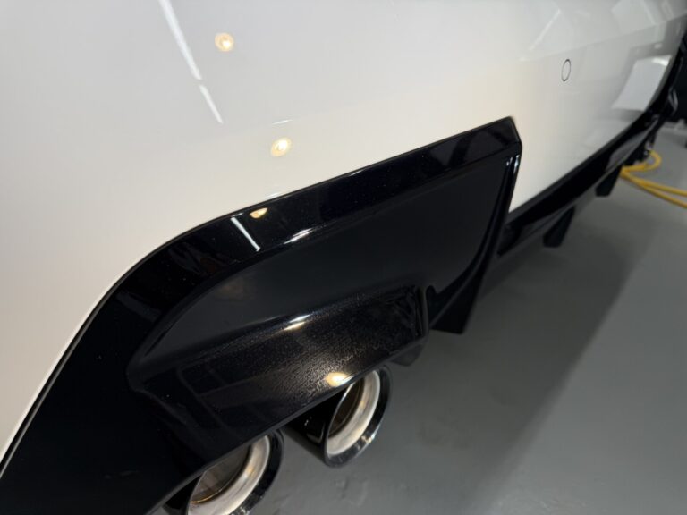 ダイヤⅡキーパー施工前の新古車のBMW M135 xDriveの状態確認