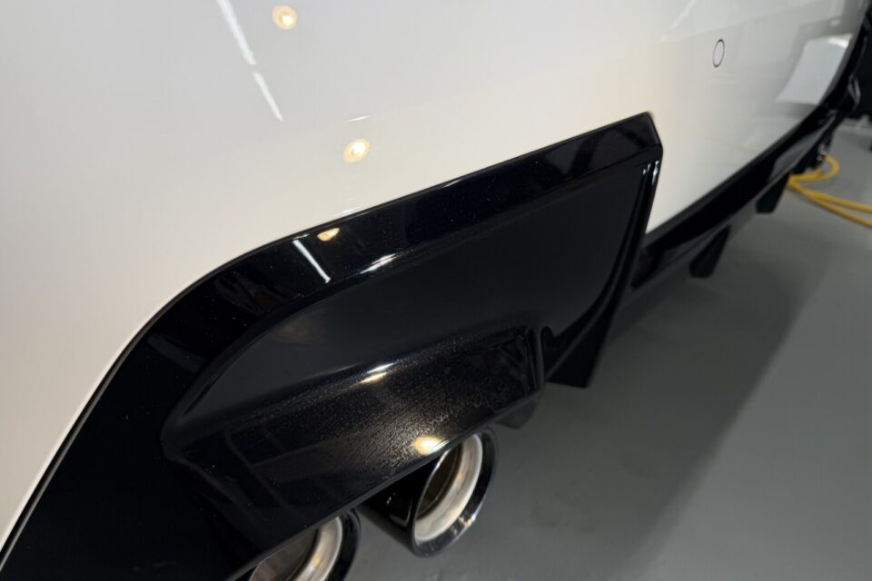 ダイヤⅡキーパー施工前の新古車のBMW M135 xDriveの状態確認