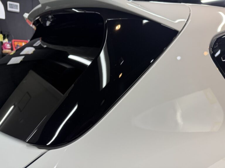 ダイヤⅡキーパー施工前の新古車のBMW M135 xDriveの状態確認