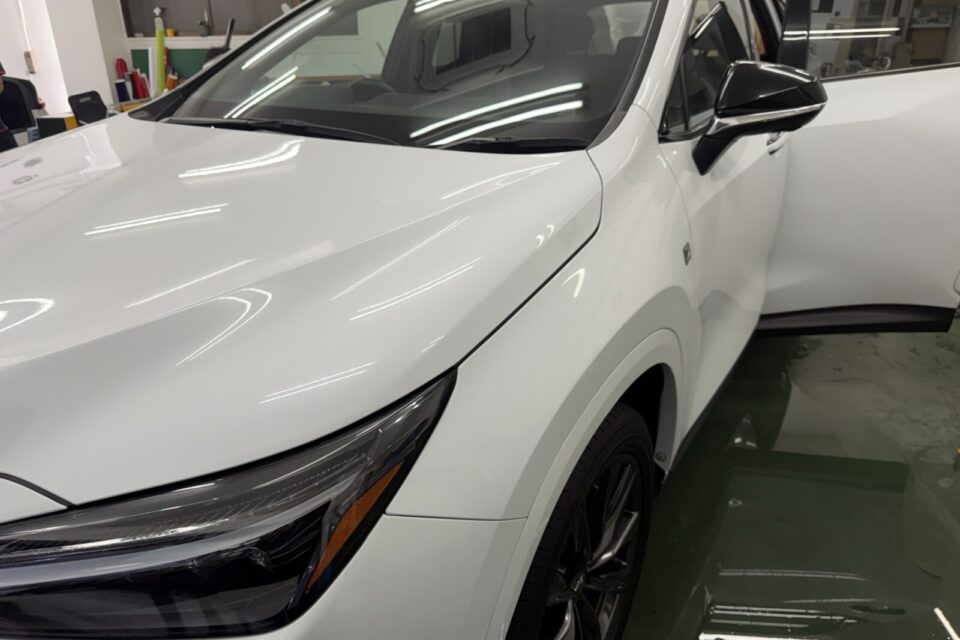 LEXUS NX リア5面にWINCOS GY-3遮熱フィルム施工